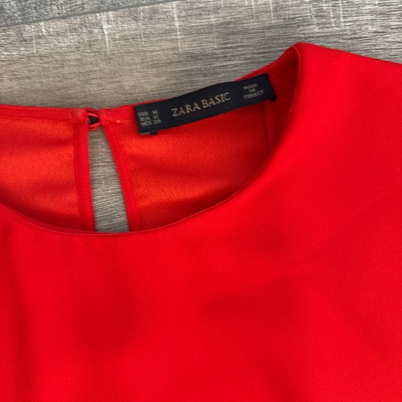 Zara Bold Red Top - Picture 4 of 5